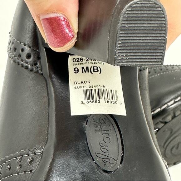 Sofft Brand Sadira Buckle Heeled shoes - BLACK - Picture 9 of 10